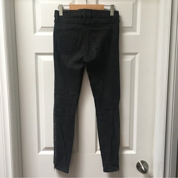 𝅺mcguire Obsidian Halcyon Skinny Zip Denim Jeans - Picture 4 of 8